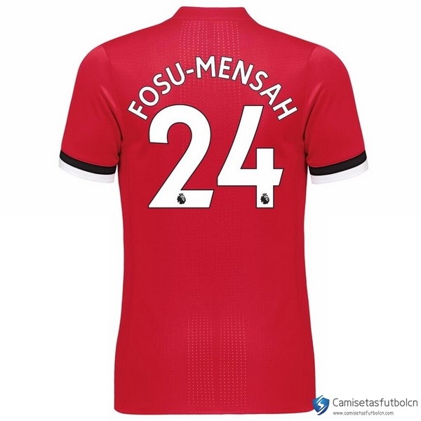 Camiseta Manchester United Primera equipo Fosu Mensah 2017-18